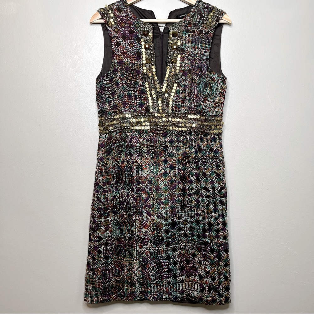 Nanette Lepore Designer A-line Formal Sleeveless Dress Size 8
